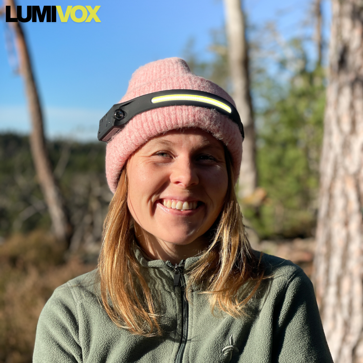 Lumivox éclaire vos mouvements et vous redonne le contrôle, même dans le noir