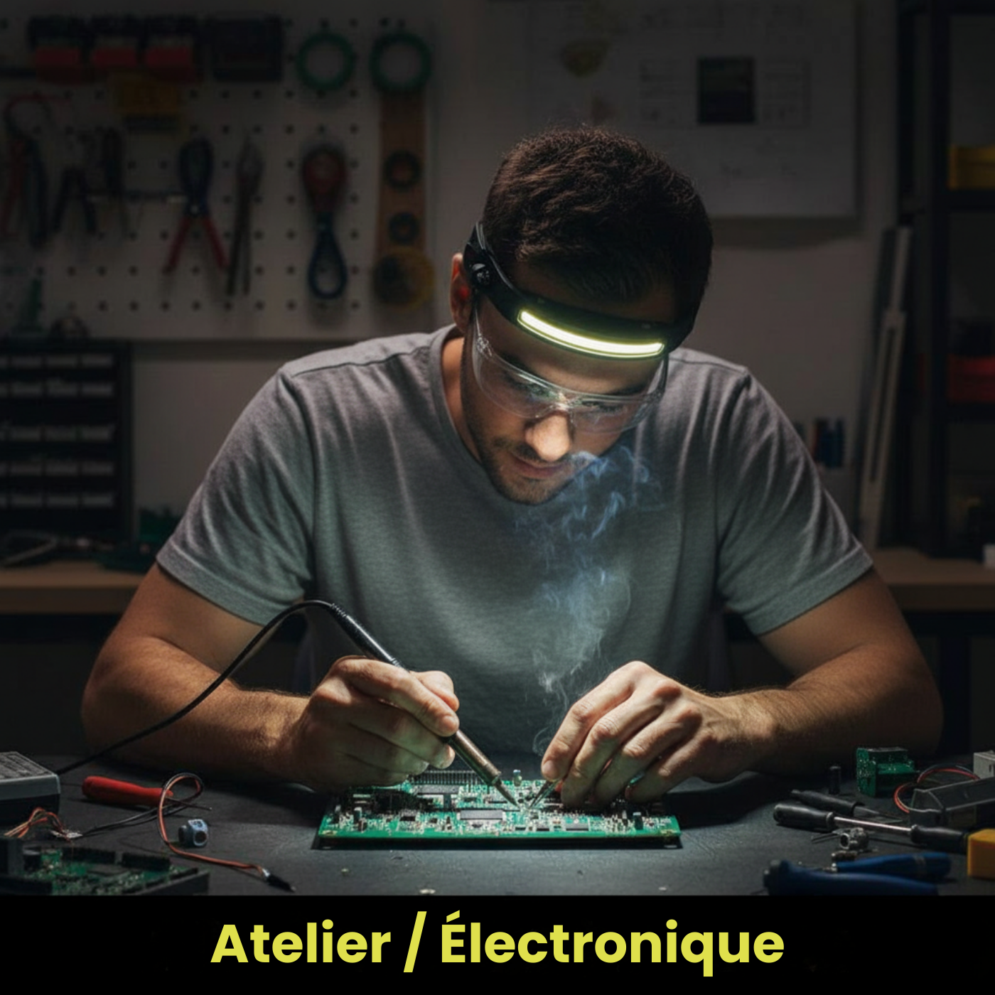 Lumivox éclaire vos mouvements et vous redonne le contrôle, même dans le noir